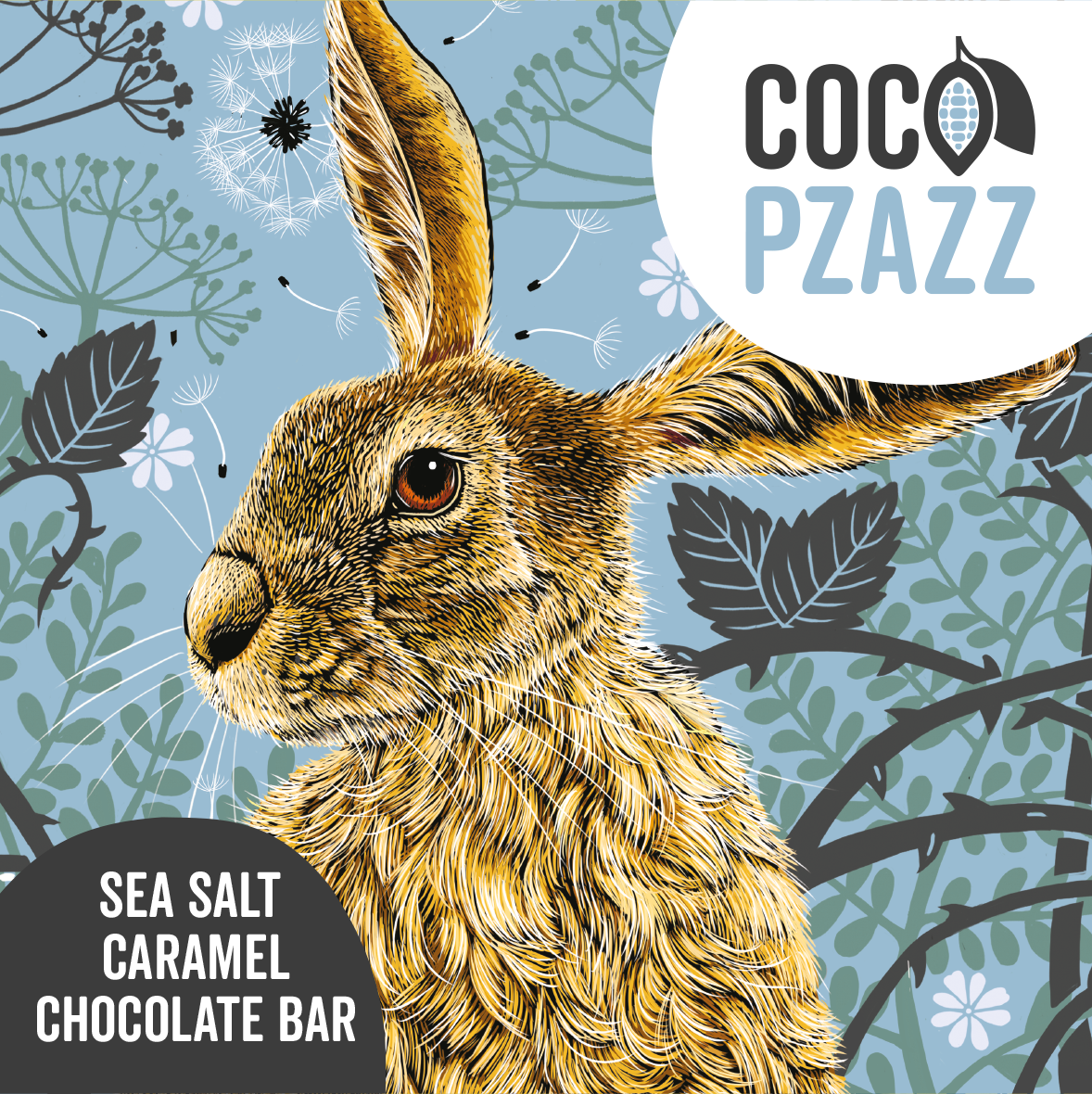 Fox & Boo Sea Salt Caramel Chocolate Bar
